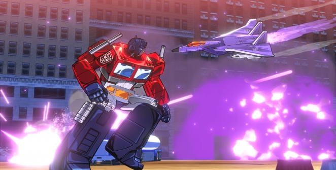 Transformers Devastation is taking the Generation 1 (or G1 for short) Transformers, so if you were a kid in the eighties, you might probably remember the Autobots and the Decepticons' original look!
