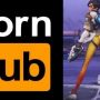 Pornhub - Still, we can interpret this situation as marketing for Overwatch that hits the shelves on May 24.