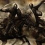 Real time combat, online skirmishes with up to thirty-two players, medieval open world, and (obviously) RPG elements describe Mount & Blade: Warband.