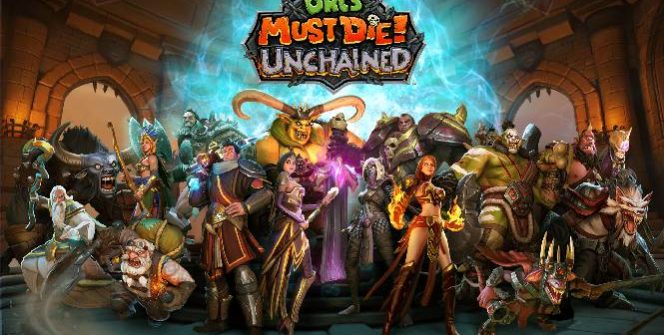 „In Orcs Must Die! Unchained gamers play as the powerful War Mage, Magical Sorceress, or brutal Blackpaw, and can unlock a lineup of other awesome heroes; each with unique powers and abilities.