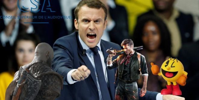The French president blamed video games and social media for the events for the past three, nearly four days