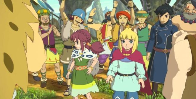 Ni No Kuni - On the world map, Evan and his team become chibi characters, making them small and adorable looking.