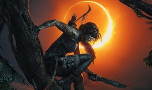 The Shadow of the Tomb Raider Patch 1.0.280 is applied after the start of the game on Steam.