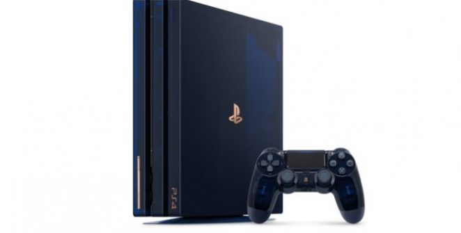 PlayStation 4 Pro - Sony - " You'll find the model PS4 Pro 2TB dark blue translucent in a special translucent collector 's box, with the light turned blue power lets you glimpse the illuminated interior of the fastest and most powerful PS4. Each console has a plate Commemorative copper on the front with the unique number of the limited edition, take a closer look at the console's 'unboxing' video [attached to the news], "Sony describes in a statement on his blog.