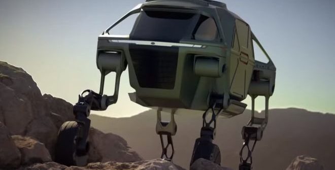TECH NEWS – Visitors at CES Hyundai could watch has shown off a small model of a car it says can activate robotic legs to walk at 3mph (5km/h) over rough terrain.