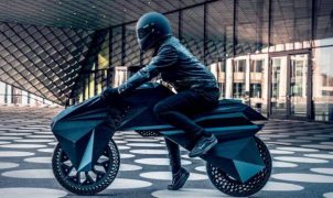thegeek 3D printed electric motorbike