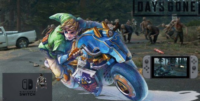 The game will be fully ported to Switch and when you played through, you will have the option of taking Link as the main character of the game using his iconic motorcycle, similar to Deacon St. John’s one!