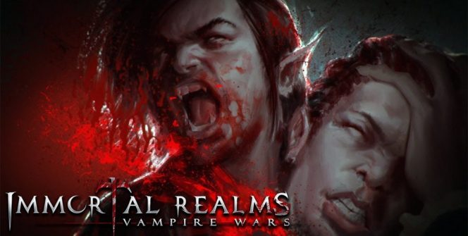 Now, another vampire game is coming (and we hope we won't face an overload like with zombie games four years ago), called Immortal Realms: Vampire Wars, to be published by Kalypso Media and developed by Palindrome Interactive. It's going to be a strategy game, and let's face it, we don't see many strategy titles featuring vampires...