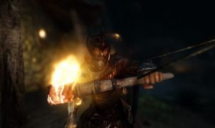 A torchlight in Todd Howard's game, The Elder Scrolls V: Skyrim.
