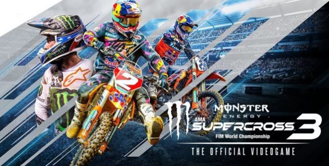 The game „will feature the 2019 Monster Energy Supercross season with 100 riders from both the 450SX and 250SX Classes, 15 official stadiums and tracks.