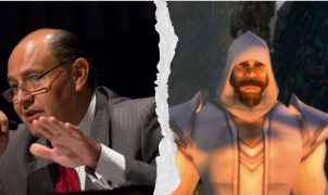 The Democrats' Lou Correa thinks Blizzard allowing racism in his games should be called out.