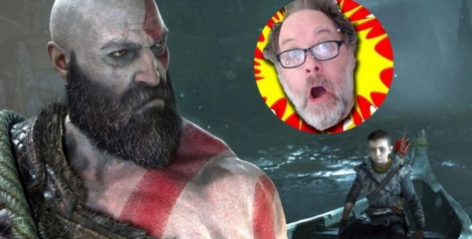 David Jaffe relives one of the best moments of God of War and when he sees Kratos in action he says: "That's my boy!"