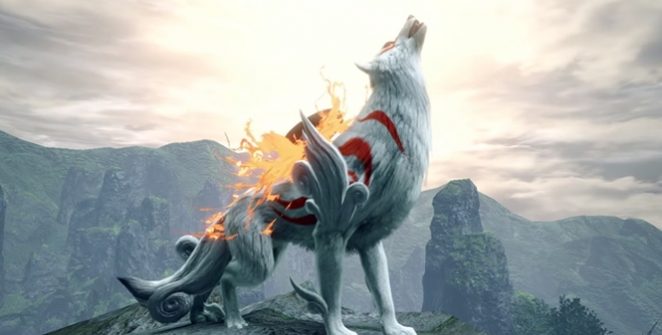 Capcom's white wolf enters Monster Hunter Rise with an Okami costume for the canynes and a new mission.
