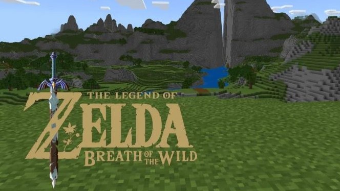 Fan Recreates Breath of the Wild Hyrule in Minecraft