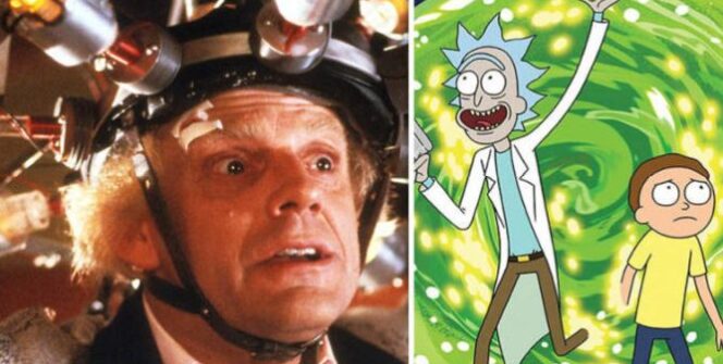 Rick and Morty - Christopher Llyod of Doctor Emmett fame as Rick
