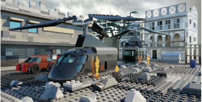 A 3D artist has digitally recreated virtual LEGO bricks of Nuketown, Crash and co.