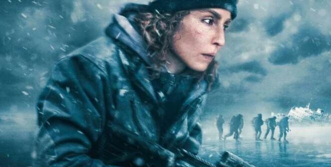MOVIE REVIEW - A desperate mother (Noomi Rapace) leads a group of soldiers across a frozen sea in Operation Black Crab, a war sci-fi thriller that paints a grimly dark future - eerily reminiscent of the horrific war that is taking place just across the border from us.