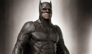 MOVIE NEWS - Keith Christensen's newly published concept artwork shows the caped and hooded physique of Ben Affleck's Batman in an awe-inspiring way.