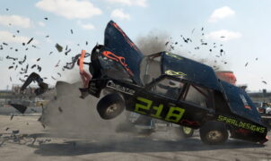 Wreckfest offers old-fashioned racing on Nintendo Switch as the heir to classics like FlatOut and Destruction Derby.