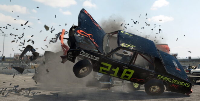 Wreckfest offers old-fashioned racing on Nintendo Switch as the heir to classics like FlatOut and Destruction Derby.