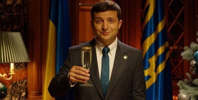 Zelenskyy, the President of Ukraine, "predicted" his future career in the 2015 sitcom.  