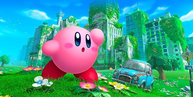 REVIEW - Kirby and the Forgotten Land is like spending a whole day in a water park. At first you're completely sucked in by the slides and pools, then it gets a bit boring at times, but in the end you're surprised at how much fun you've had.