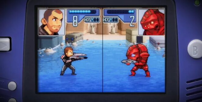 Once again, the artists at 64 Bits have created a beautiful animated video that brings BioWare's classic Commander Shepard to Game Boy Advance.