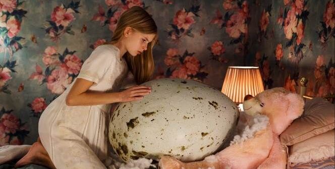 Hatching is a horror tale that is not only proficient as a metaphor but a hard-hitting story with a multi-layered moral message and a very concise yet ambiguous ending.