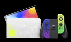 Nintendo has unveiled its first limited-edition crossover Nintendo Switch OLED, themed around an upcoming big Switch-exclusive launch.
