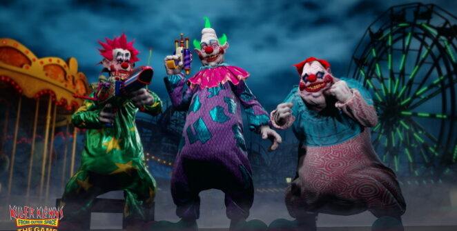 The asymmetrical multiplayer madness Killer Klowns from Outer Space: The Game has been announced for PS5, Xbox Series, PS4, Xbox One, and PC.