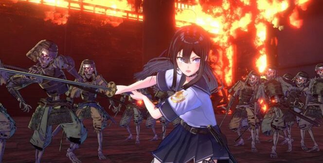 Although D3 Publisher and Shade are skipping Microsoft's platforms, SAMURAI MAIDEN, which we won't write as such, looks promising.