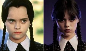 CINEMA NEWS - Jenna Ortega avoided asking Christina Ricci for advice on how to play Wednesday Addams because she wanted to play the character her own way.