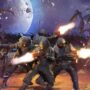 Starship Troopers: Extermination features twelve of you against tons of Bug.