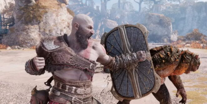 (WARNING, loud video!) A God of War fan decided to take some inspiration from Kratos and spice up his gym routine by using classic quick-time events.