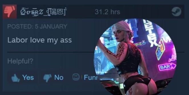 Some Cyberpunk 2077 players are angry that the game won an award at the Steam Awards. Is this undeserved love?
