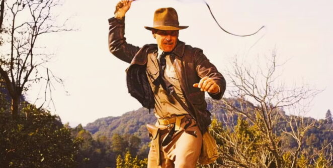 MOVIE NEWS - Indiana Jones' manicures are as weird as they are iconic. But why he chooses the whip over the firearm is one of the mysteries of his character. Harrison Ford