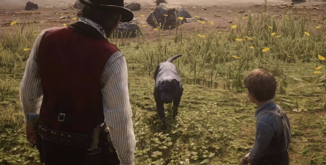 The owner of the dog that played Cain in Red Dead Redemption 2, who was motion-captured, has shared that the dog sadly passed away recently.