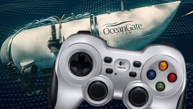 TECH NEWS - The missing OceanGate Titan submarine is controlled by a decade-old Xbox controller that costs less than £50. Sounds dangerous, but it's actually common practice.