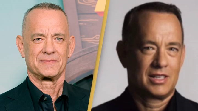 MOVIE NEWS - Tom Hanks said he had "nothing to do" with the artificial intelligence used in the commercial.