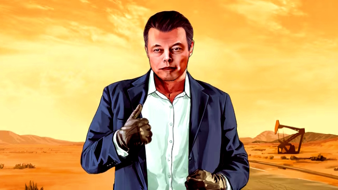 Controversial billionaire Elon Musk says he tried to play GTA V but "didn't like doing crime" in the game...