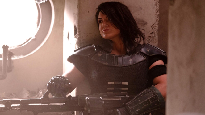 MOVIE NEWS - Gina Carano is suing Disney and LucasFilm over her firing from The Mandalorian series, in a lawsuit backed by Elon Musk!