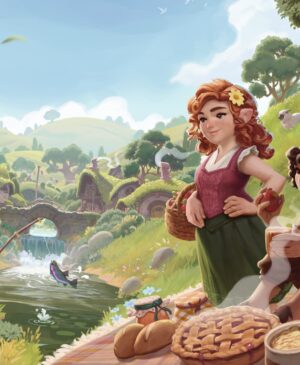 A life simulator game from Weta Workshop and Private Division in which you can control a hobbit with multiple language options (English, French, German, Italian, Polish, Turkish, Spanish, Latin American Spanish, Brazilian Portuguese, Japanese, Korean, Simplified and Traditional Chinese).