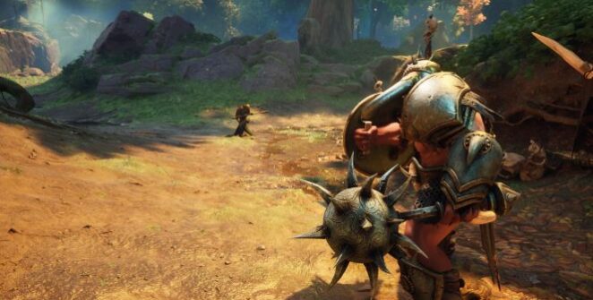 The team has been working on the game for over three years, focusing on combat and gameplay, but the studio isn't ready to throw its third-person action RPG into the deep end just yet.