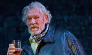 MOVIE NEWS - Sir Ian McKellen has been taken to hospital after falling off stage during a performance of Player Kings in London.