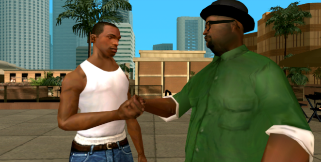 In GTA San Andreas, Rockstar wanted to make three different maps for the three cities, but they changed their mind...