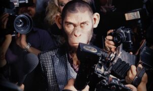 MOVIE REVIEW - How do you liven up yet another self-indulgent musical biopic? With monkeys.