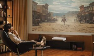 TECH TEST – The Samsung The Premiere 9 is an ultra-short-throw 4K DLP projector equipped with a triple-laser light source that delivers cinematic, large-screen visuals bursting with brightness and vibrancy.