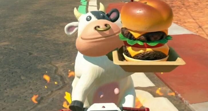 It’s no joke. PETA accuses Nintendo of promoting animal cruelty with the Mario Kart World cow character. The animal rights group is demanding that the company remove the nose ring, which it views as a symbol of cruelty.