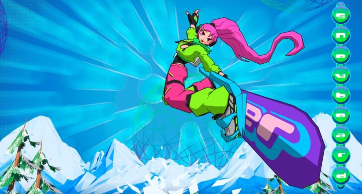 Acclaim, which announced nine games at once, is preparing an arcade snowboarding game inspired by Cool Boarders and SSX.