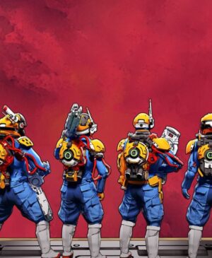 Its cel-shaded visual style might remind you of Borderlands, and for good reason - this is also a cooperative first-person shooter.